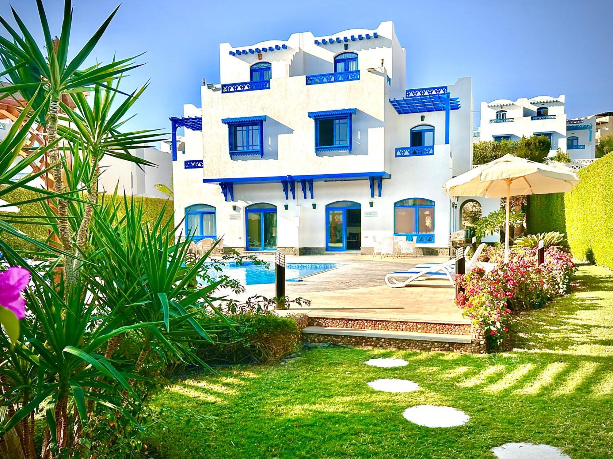 Luxury Villa With Pool In Hurghada Exteriör bild