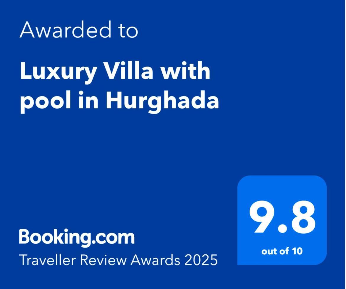Luxury Villa With Pool In Hurghada Exteriör bild