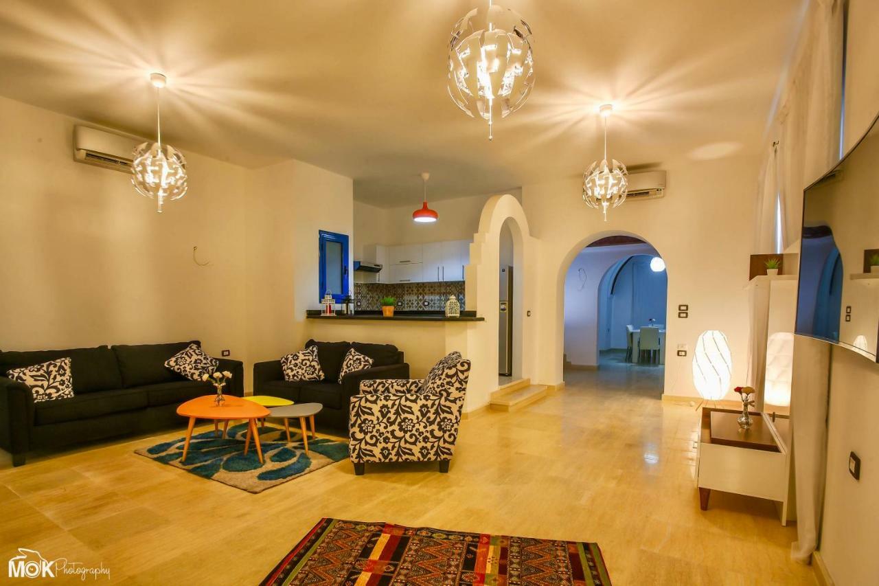 Luxury Villa With Pool In Hurghada Exteriör bild